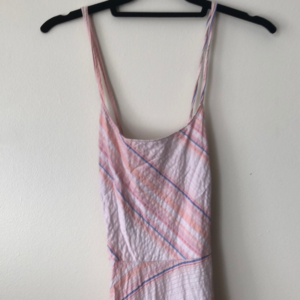 Urban Outfitters- Criss Cross Back Midi Classic Dress View 2